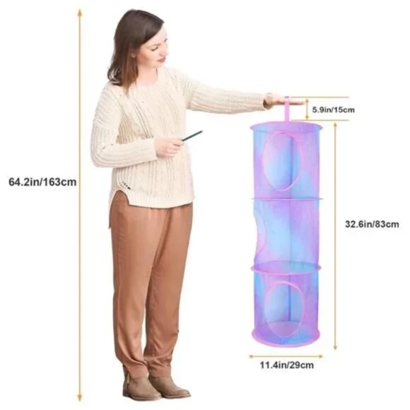 Stuffed Animal Storage Toy Net Hammock - Picture 2 of 4